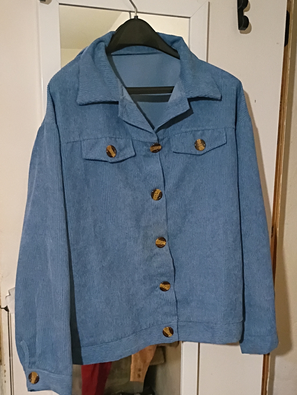 Blue Courdoroy Light Weight Jacket ( XL) NWOT